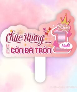 Hashtag sinh nhật Chúc mừng con đã tròn 1 tuổi
