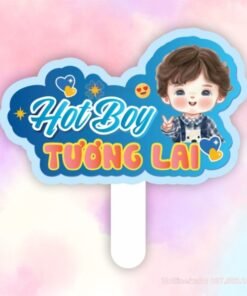 Hashtag cầm tay Hot boy tương lai