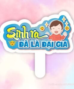 Hashtag sinh nhật: Sinh ra đã là đại gia