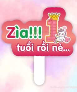 Hashtag sinh nhật: Zìa!!! Một tuổi rồi nè...