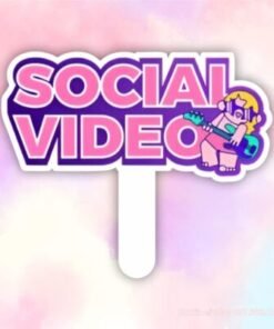 hashtag social video