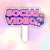 hashtag social video