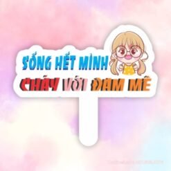 Hashtag sống hết mình cháy với đám mê