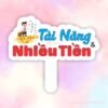 Hashtag cầm tay Tài năng & Nhiều tiền
