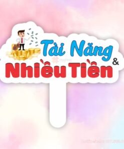 Hashtag cầm tay Tài năng & Nhiều tiền