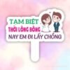 Hashtag tạm biệt thời lông bông, nay em đi lấy chồng