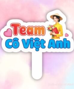 Hashtag team cô giáo Việt Anh