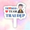 hashtag team trai dep
