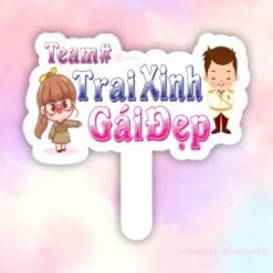 Hashtag team trai xinh gái đẹp
