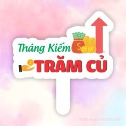 Hashag cầm tay Tháng kiếm trăm củ