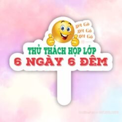 Hashtag thử thách họp lớp 6 ngày 6 đêm