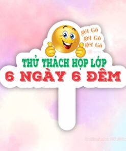 Hashtag thử thách họp lớp 6 ngày 6 đêm