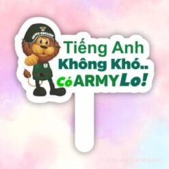 hashtag tieng anh khong kho co army lo