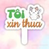 Hashtag tôi xin thua