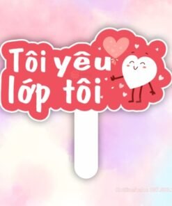 Hashtag tôi yêu lớp tôi