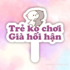 Hashtag trẻ không chơi già hối hận