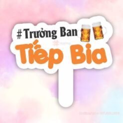 Hashtag trưởng ban tiếp bia