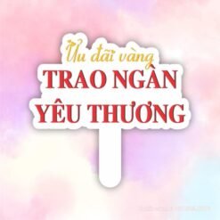 Hashtag ưu đãi vàng, trao ngàn yêu thương