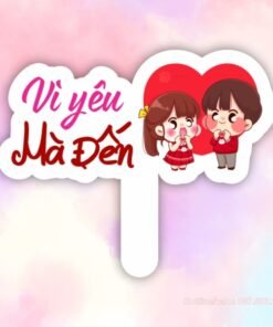 Hashtag vì yêu mà đến