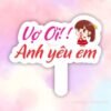 Hashtag cầm tay Vợ ơi !! Anh yêu EM