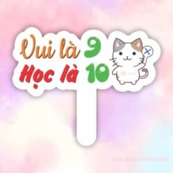 Hashtag vui là 9 học là 10