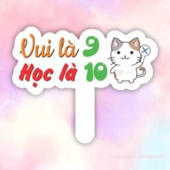 Hashtag vui là 9 học là 10