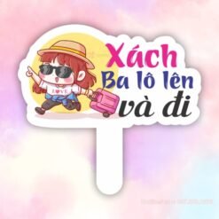 Hashtag xách ba lô lên và đi