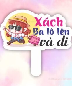 Hashtag xách ba lô lên và đi