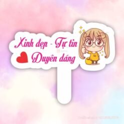 Hashtag cầm tay xinh đẹp tự tin duyên dáng