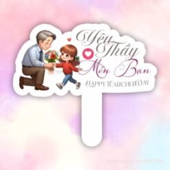 Hashtag yêu thầy mến bạn