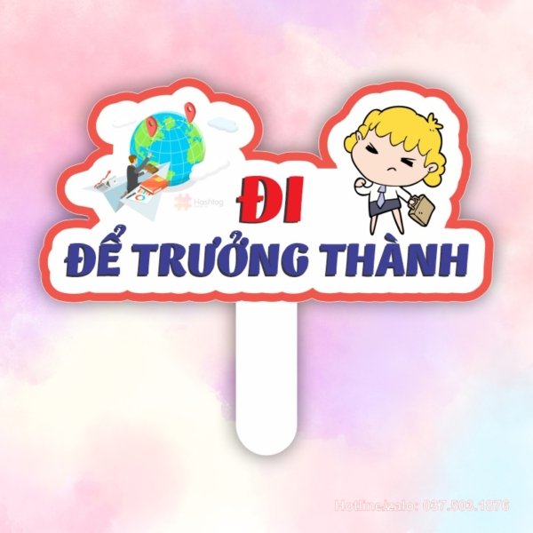 Hashtag đi để trưởng thành