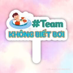 Hashtag team không biết bơi