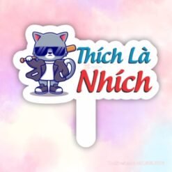 Hashtag cầm tay Thích Là Nhích