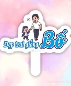Hashtag cầm tay đẹp trai giống bố