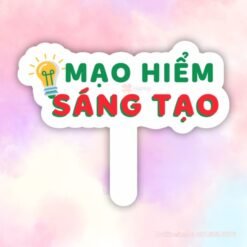 Hashtag cầm tay Mạo hiểm sáng tạo