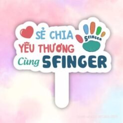 hastag chia se yeu thuong cung 5 finger