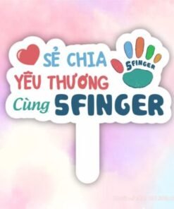 hastag chia se yeu thuong cung 5 finger