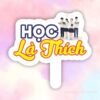 Hashtag học là thích