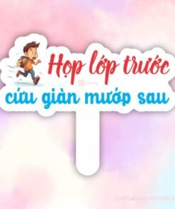 Hashtag cầm tay họp lớp trước cứu giàn mướp sau