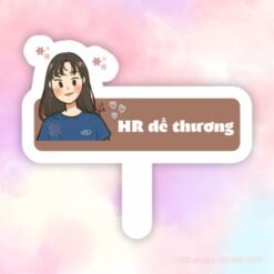 Hashtag cầm tay HR dễ thương