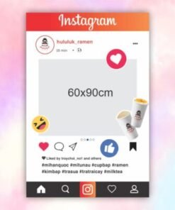 Khung check in Hululuk - Ramen & Milk Tea