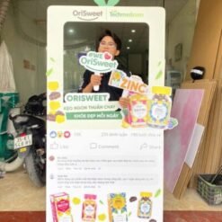 Khung check in kẹo dẻo thuần chay Orisweet