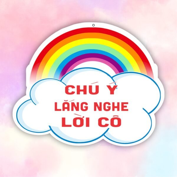 Khẩu hiệu trang trí lớp học