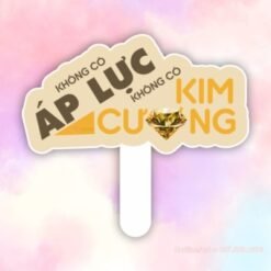 Hashtag không có áp lực không có kim cương