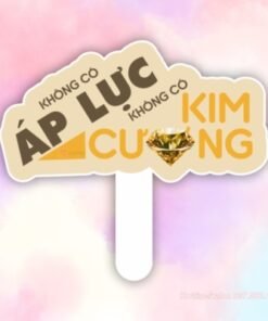 Hashtag không có áp lực không có kim cương