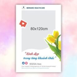 Khung check in 8/3 'xinh đẹp trong từng khoảnh khắc' Bernard healthcare