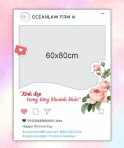 Khung check in ngày 8/3