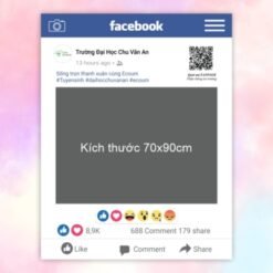 Khung check-in Ecouni Trường đại học Chu Văn An