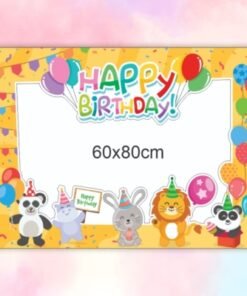 Khung check in happy birthday