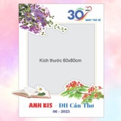 Khung check-in họp lớp
